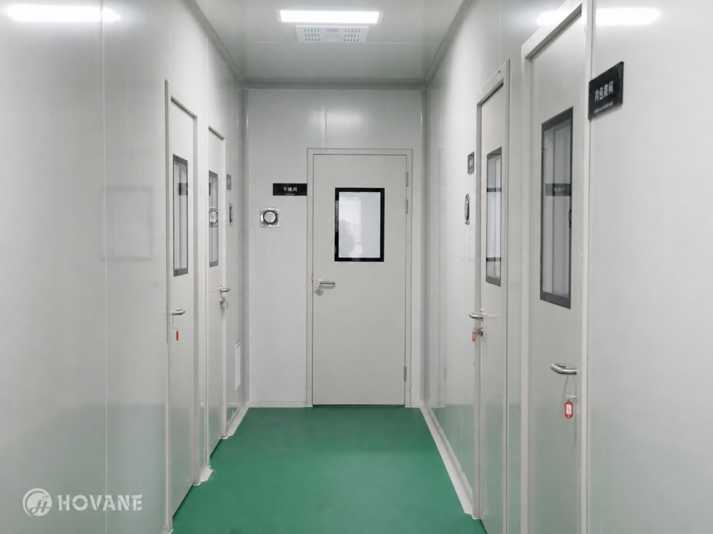 IES Biotech GMP-compliant cleanroom botanical extract manufacturing facility